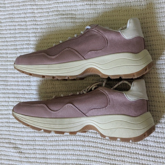 Chunky pink sneakers - Picture 3 of 4